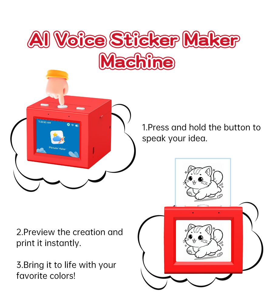 Q3 AI Magic Voice Printer – Product Details 3