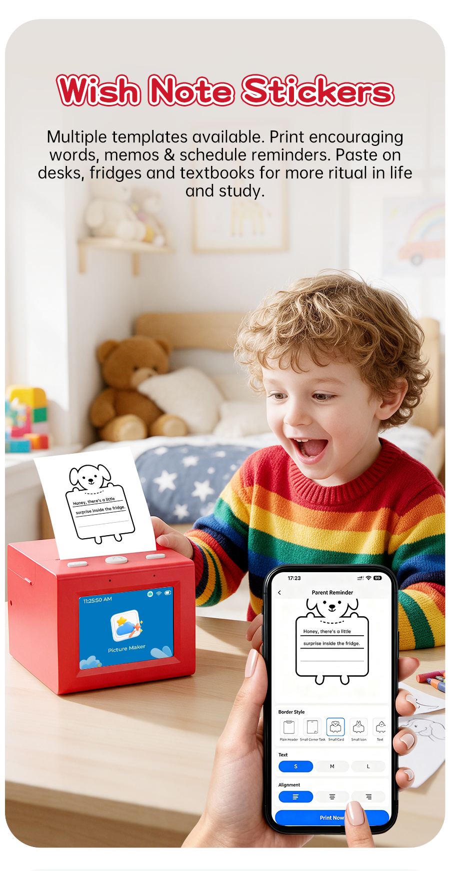 Q3 AI Magic Voice Printer – Product Details 7
