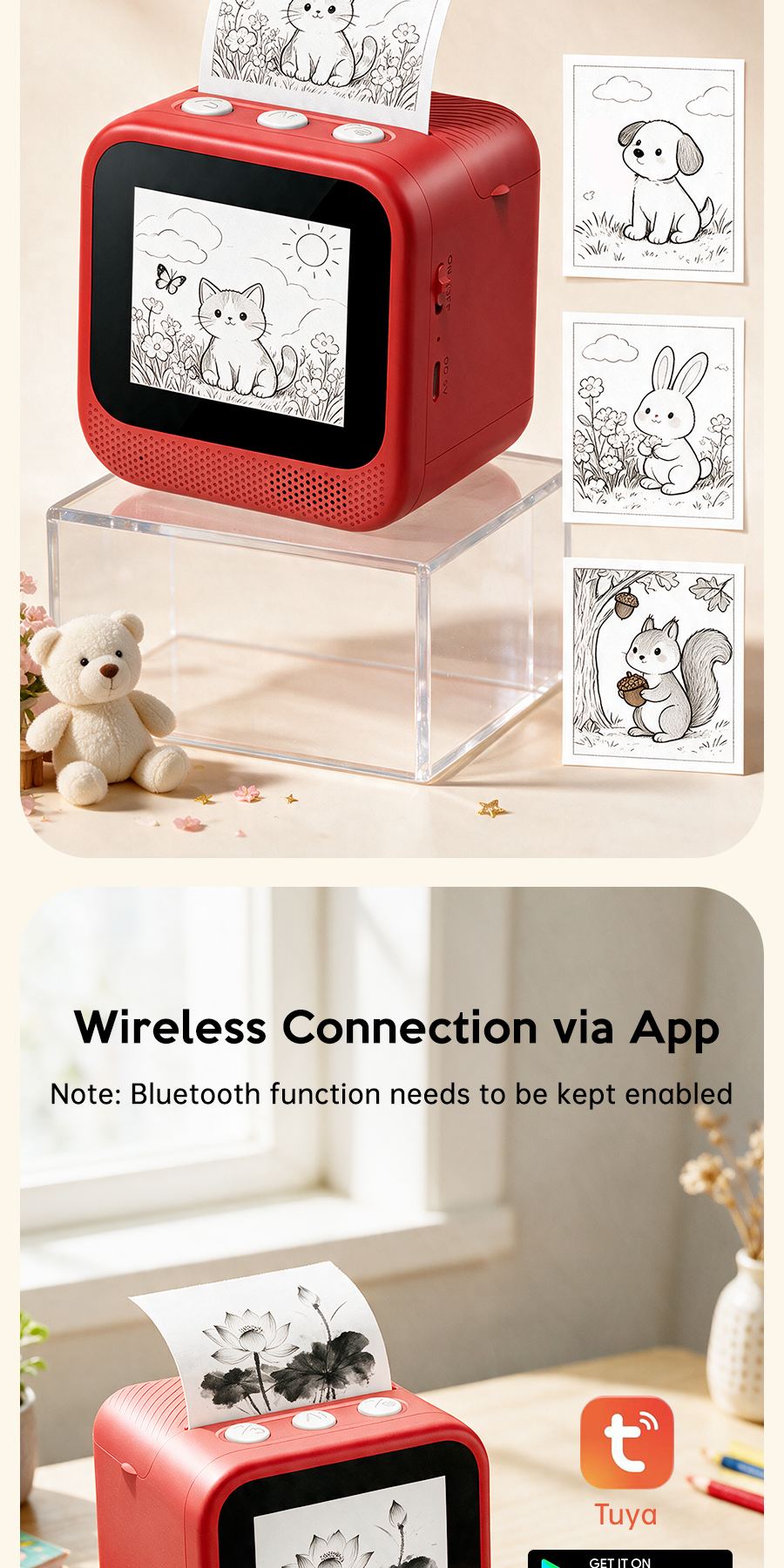 Q5 Smart AI Voice Printer – Product Details 9