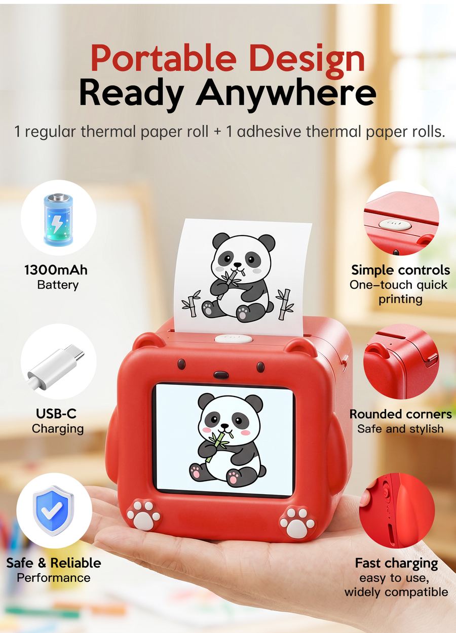 Q8 Kids AI Drawing Printer – Product Details 4
