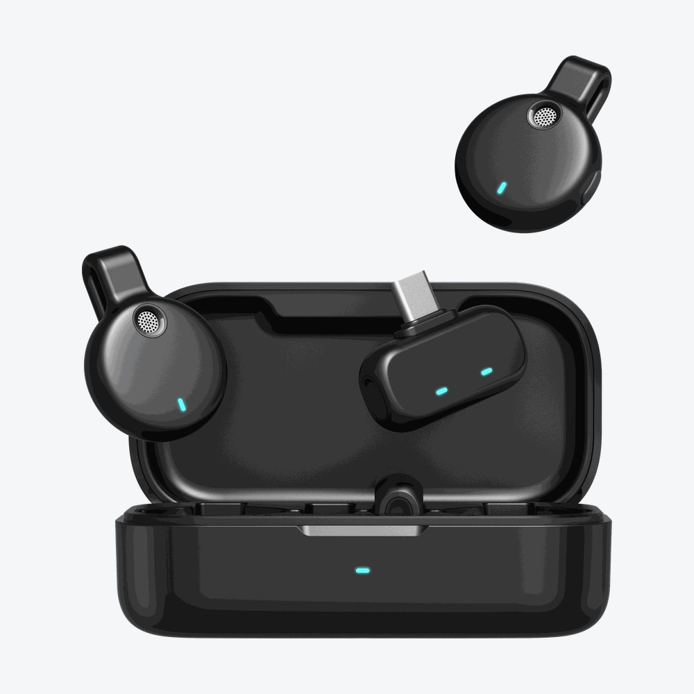A7 Wearable Button Wireless Microphone